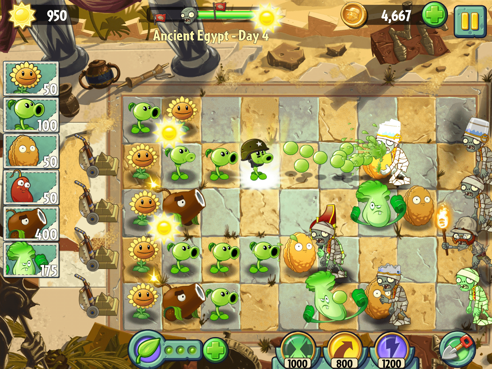 Plants vs Zombies 2 hoàn toàn miễn phí