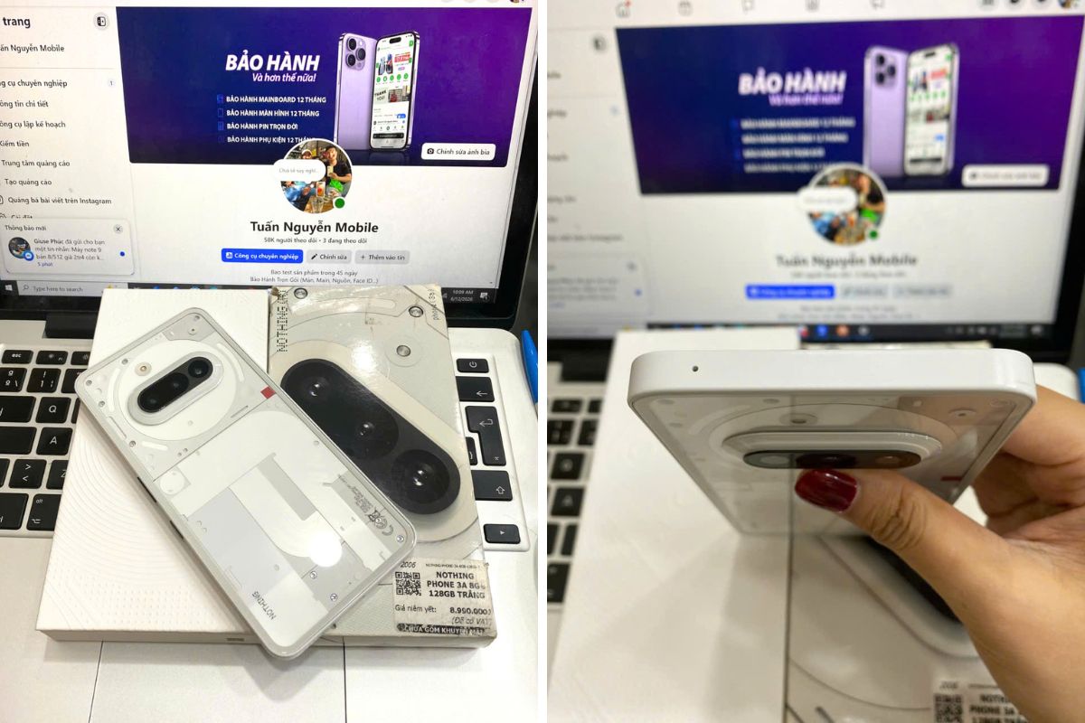 Hình ảnh điện thoại Nothing Phone được Tuấn Nguyễn thu mua