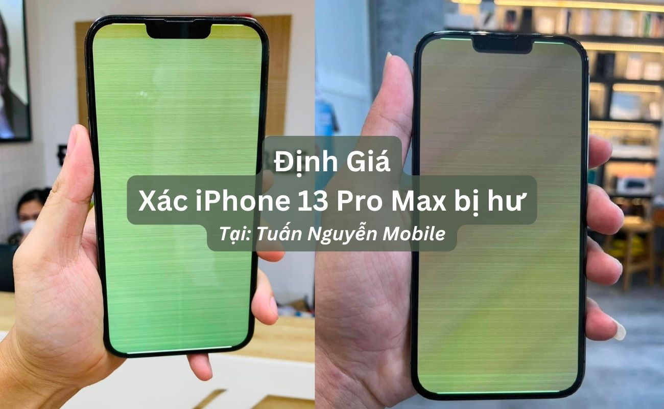 định giá xác iphone 13 pro max