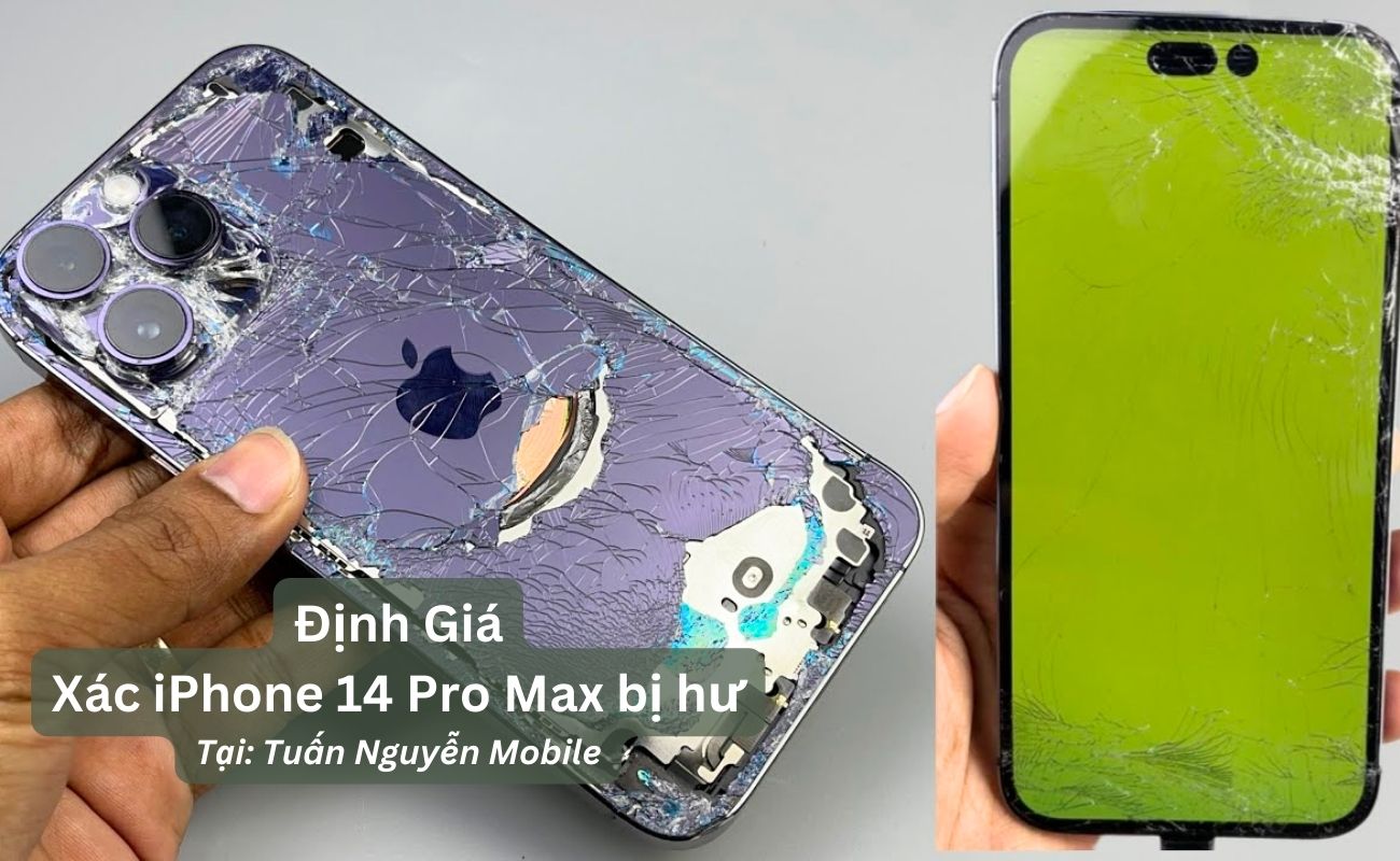 định giá xác iphone 14 pro max