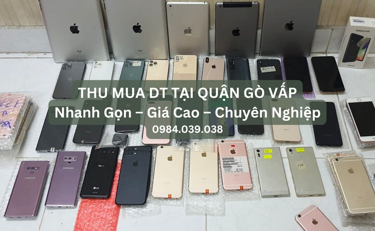 Thu mua điện thoại cũ tại Quận bình thạnh