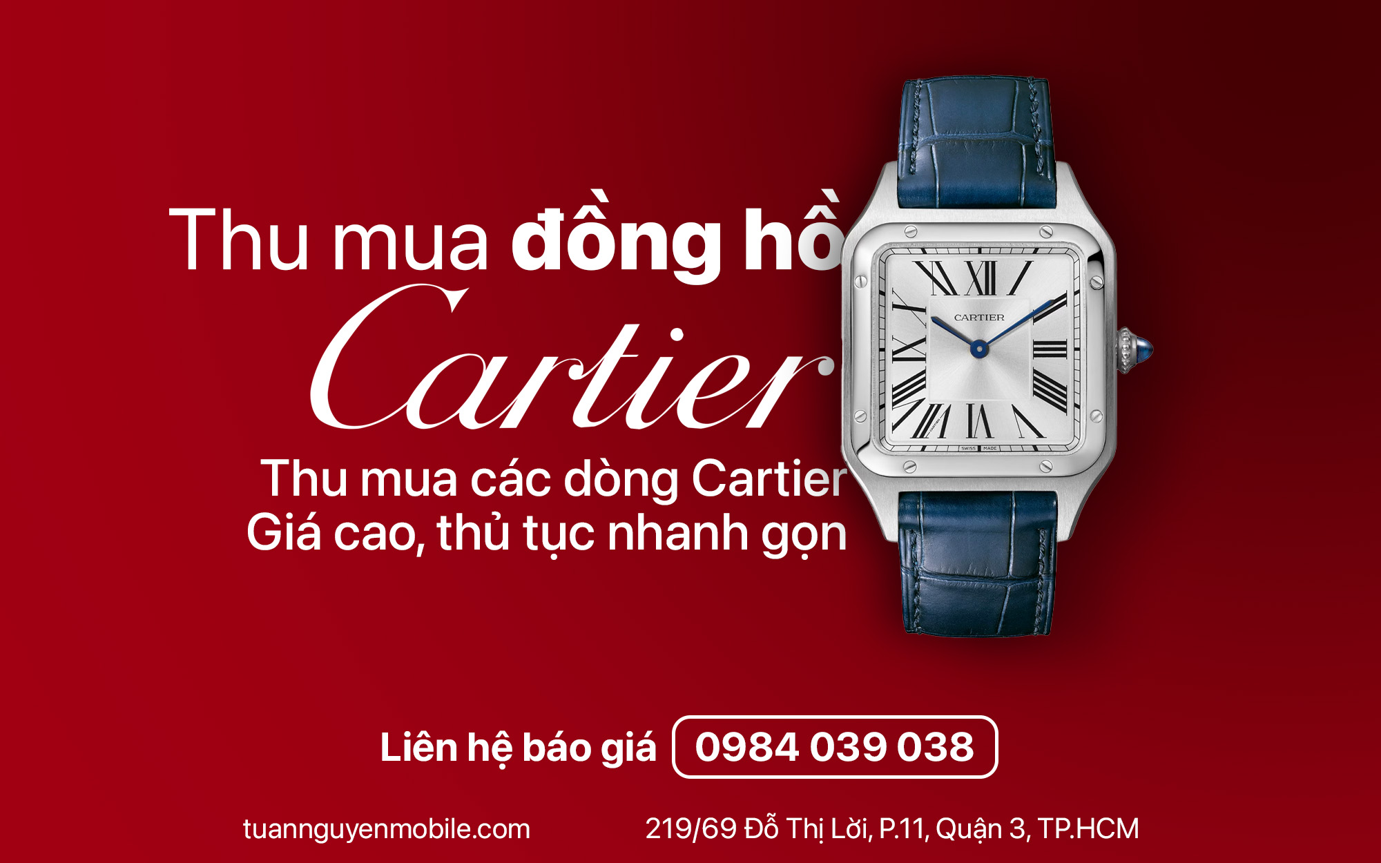 thu mua đông hồ cartier