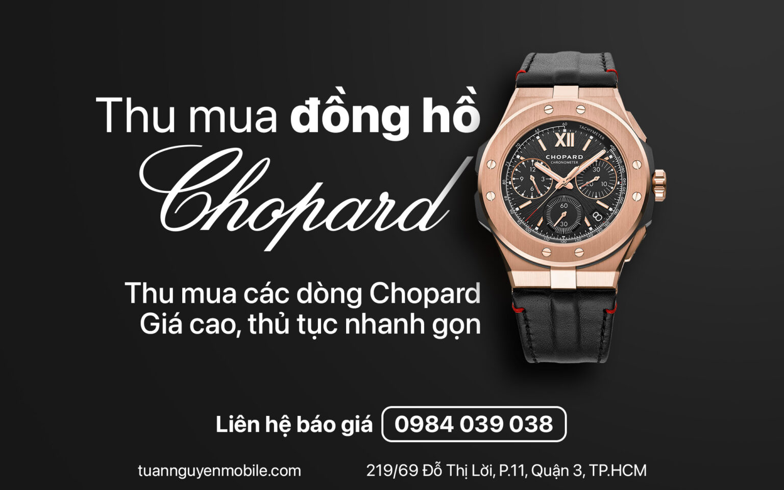 Thu mua đồng hồ - Tuấn Nguyễn Mobile