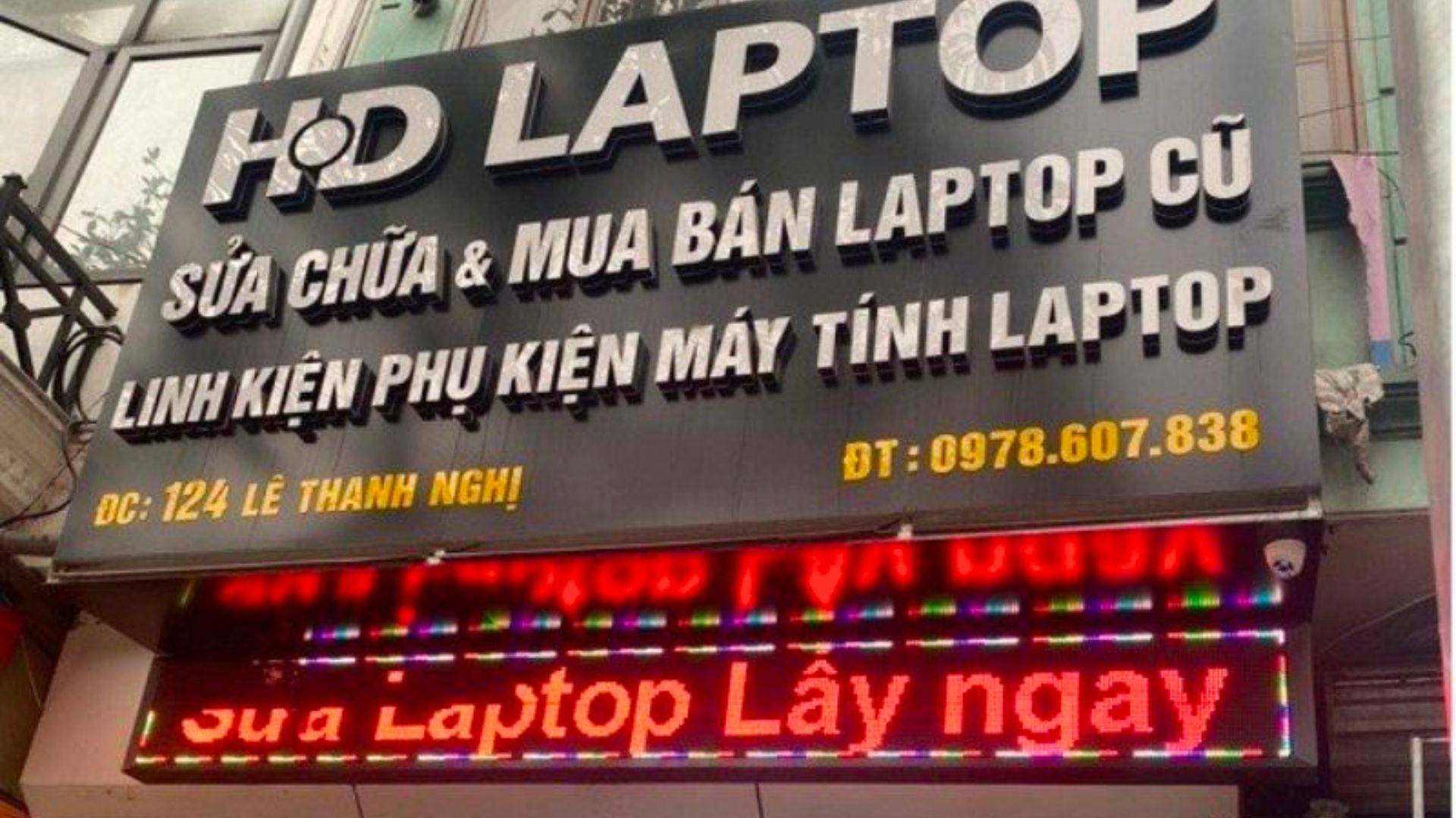 Laptop Hoàng Dương địa chỉ 124 Lê Thanh Nghị, Bách Khoa, Hai Bà Trưng hà nội
