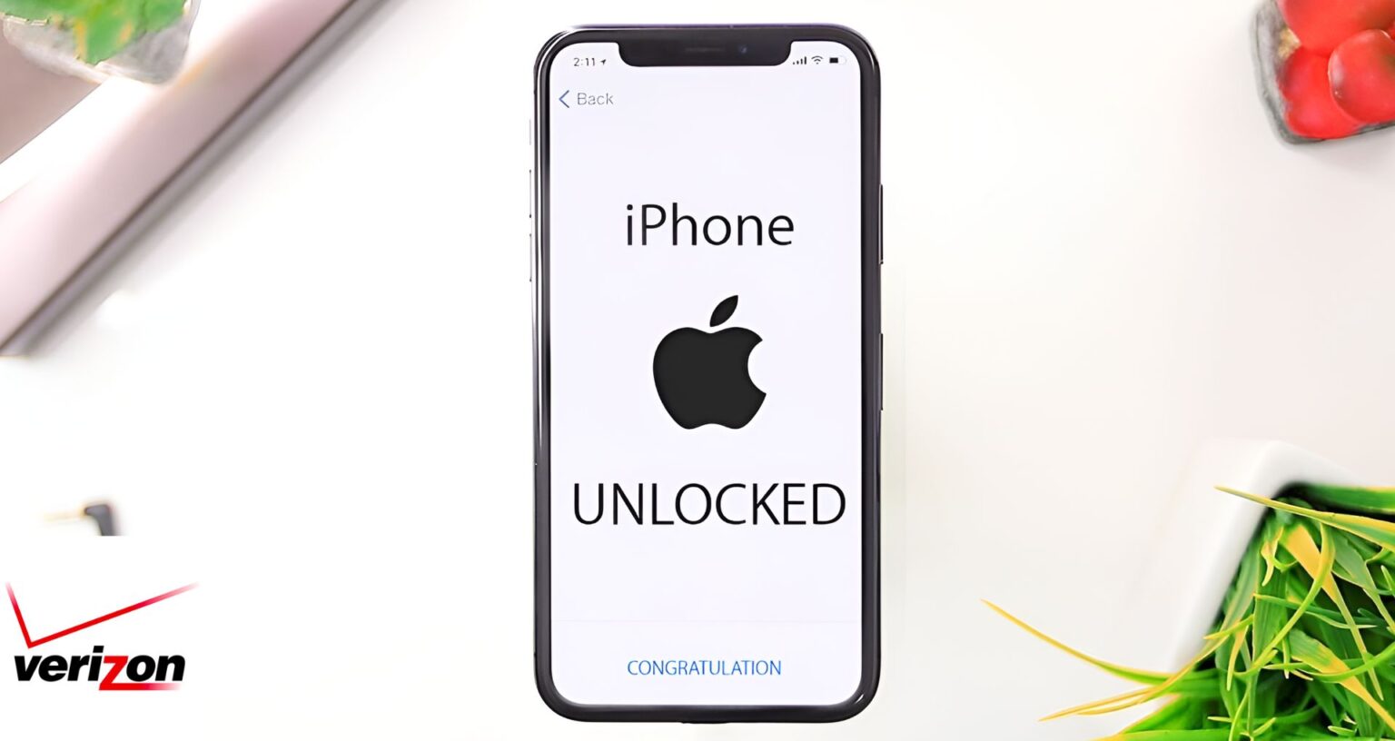 Unlock nhà mạng Verizon Mở mạng điện thoại lên quốc tế Vĩnh Viễn