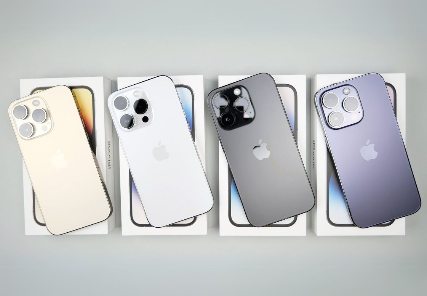 Các phiên bản màu iPhone 14 Pro
