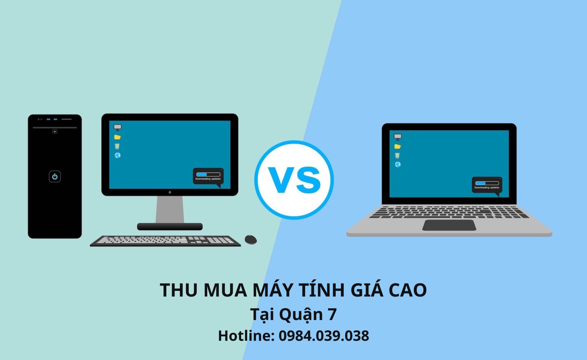 thu mua máy tính tận nơi tại quận 7, tphcm