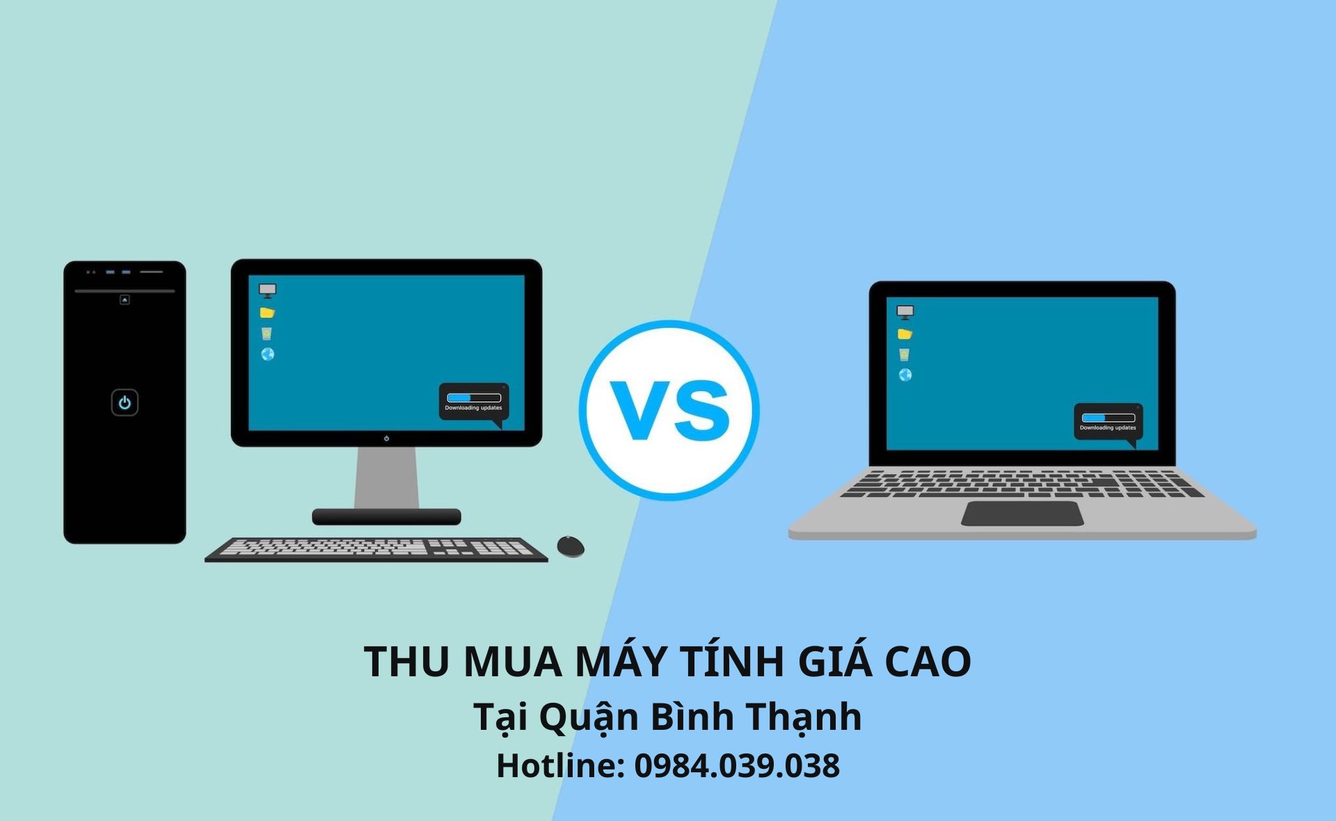 Thu mua máy tính tận nơi tại quận bình thạnh