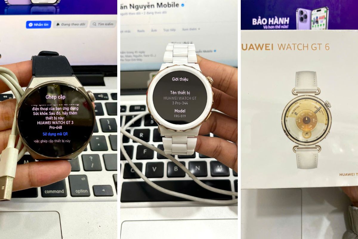 Thu mua đa dạng tình trạng đồng hồ Huawei