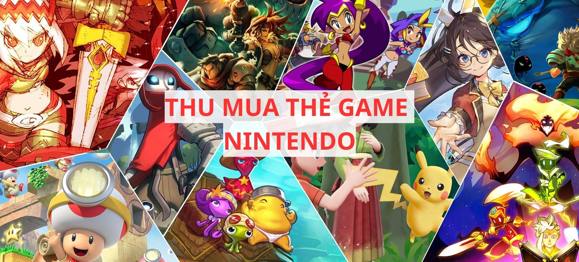 Dịch vụ thu mua thẻ game nitendo