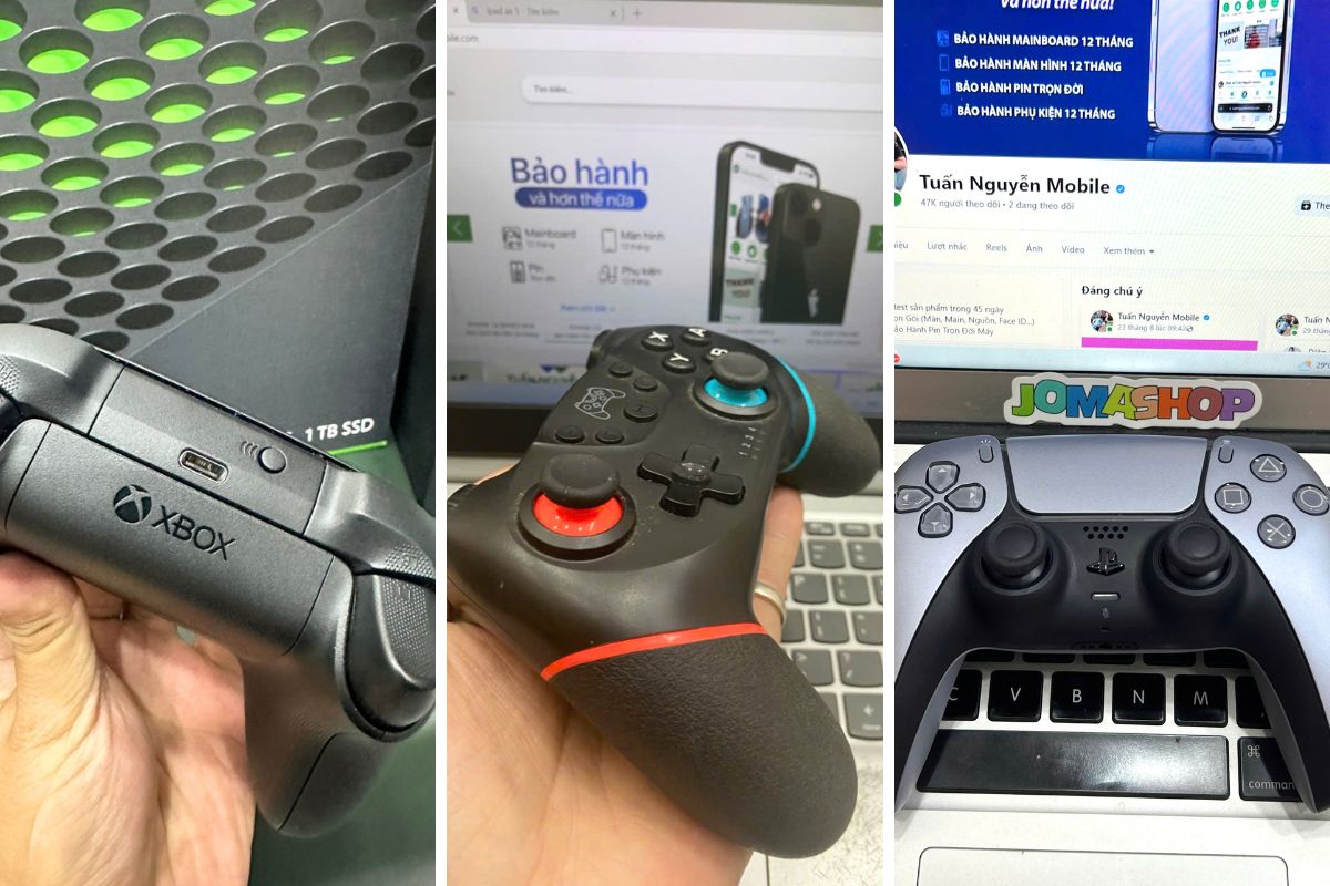 Tuấn Nguyễn Mobile chuyên thu mua tay cầm máy chơi game các loại