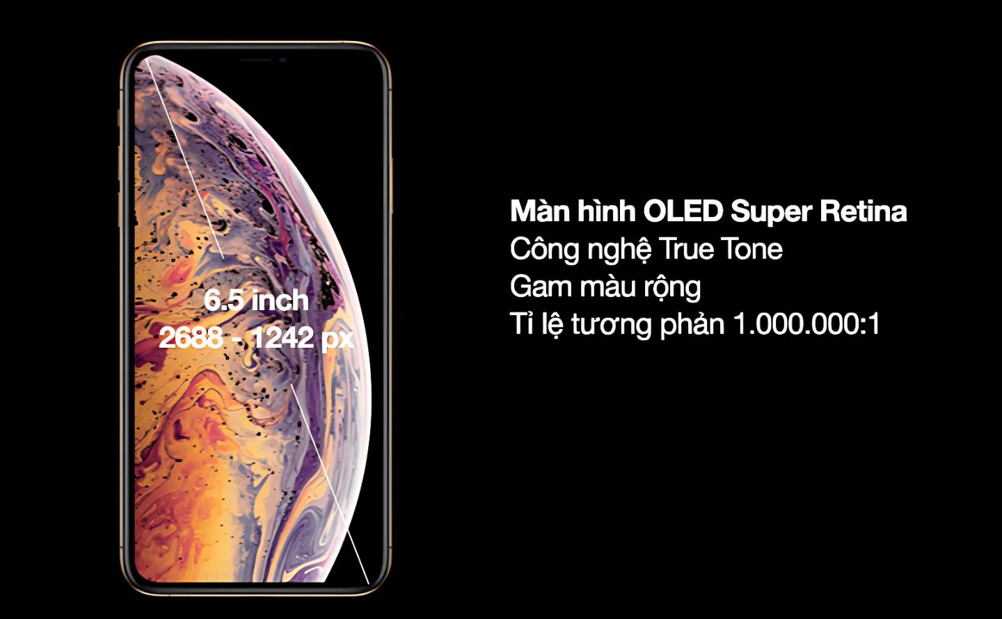 Thông tin màn hình màn hình Super Retina