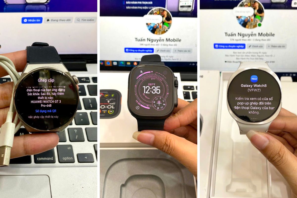 Tuấn Nguyễn Mobile thu mua đồng hồ thông minh tất cả các thương hiệu
