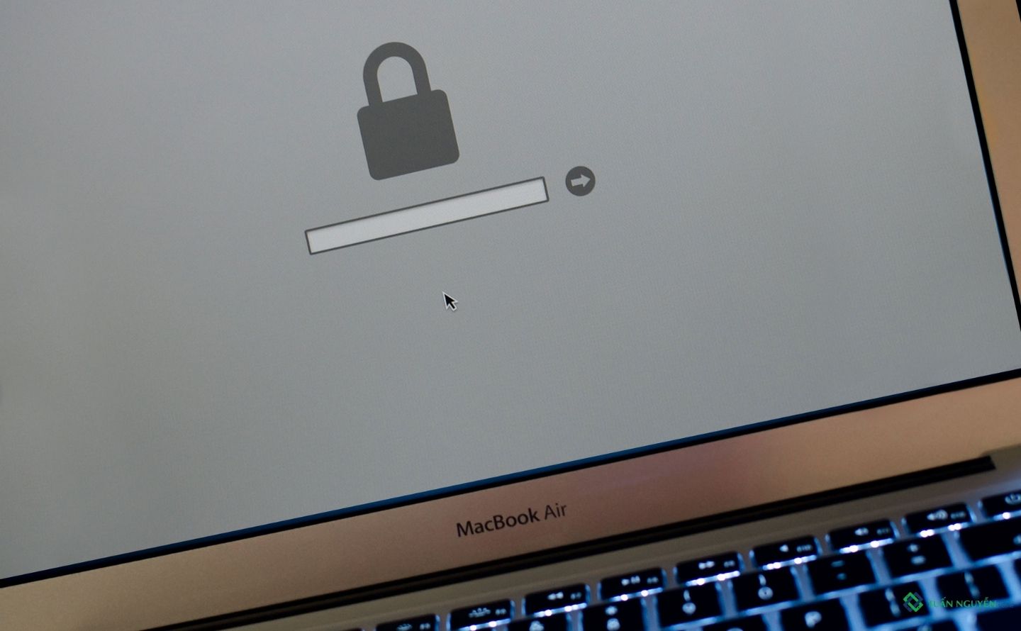 Máy bị lock firmware password