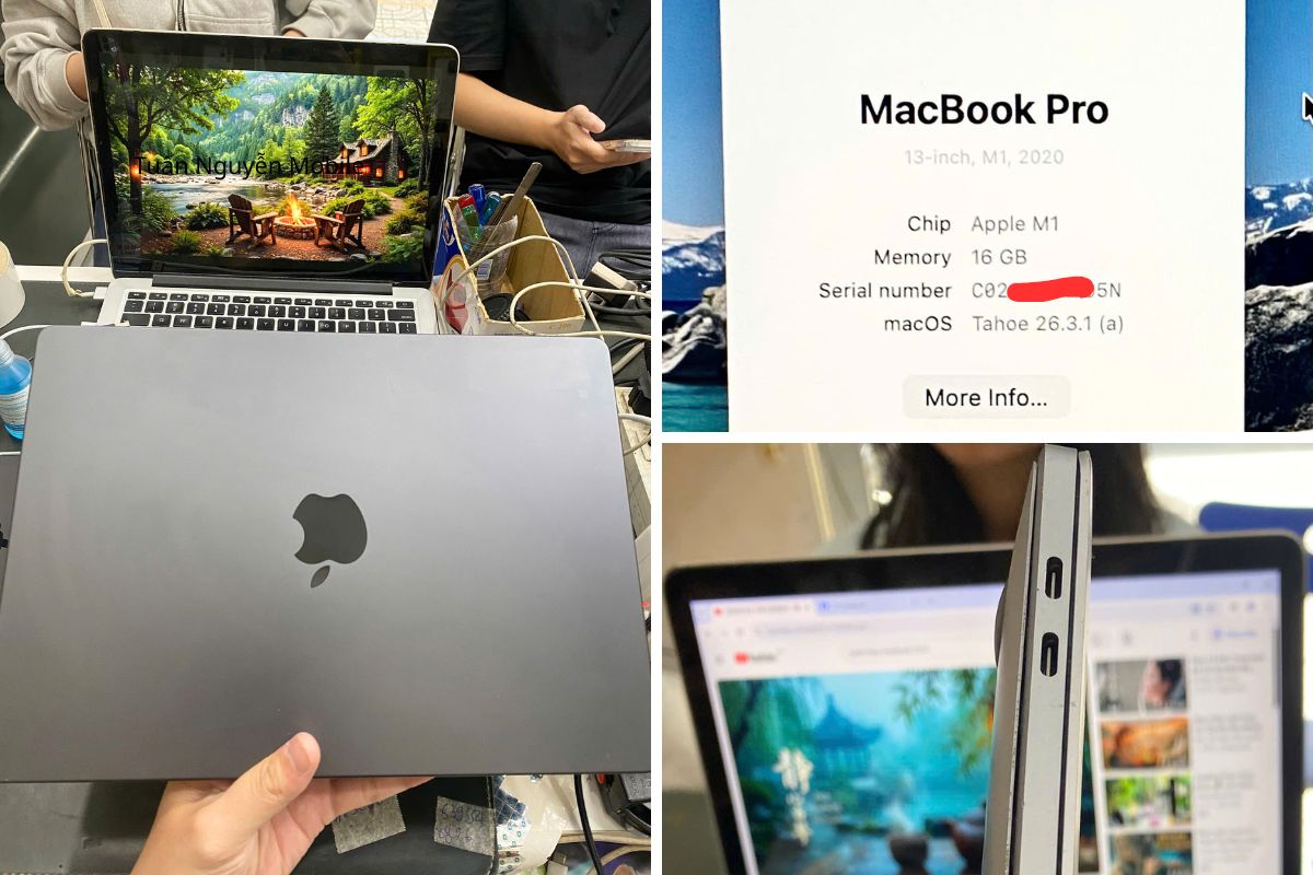 Dịch vụ thu mua Macbook chip M1 giá cao tại Tuấn Nguyễn Mobile