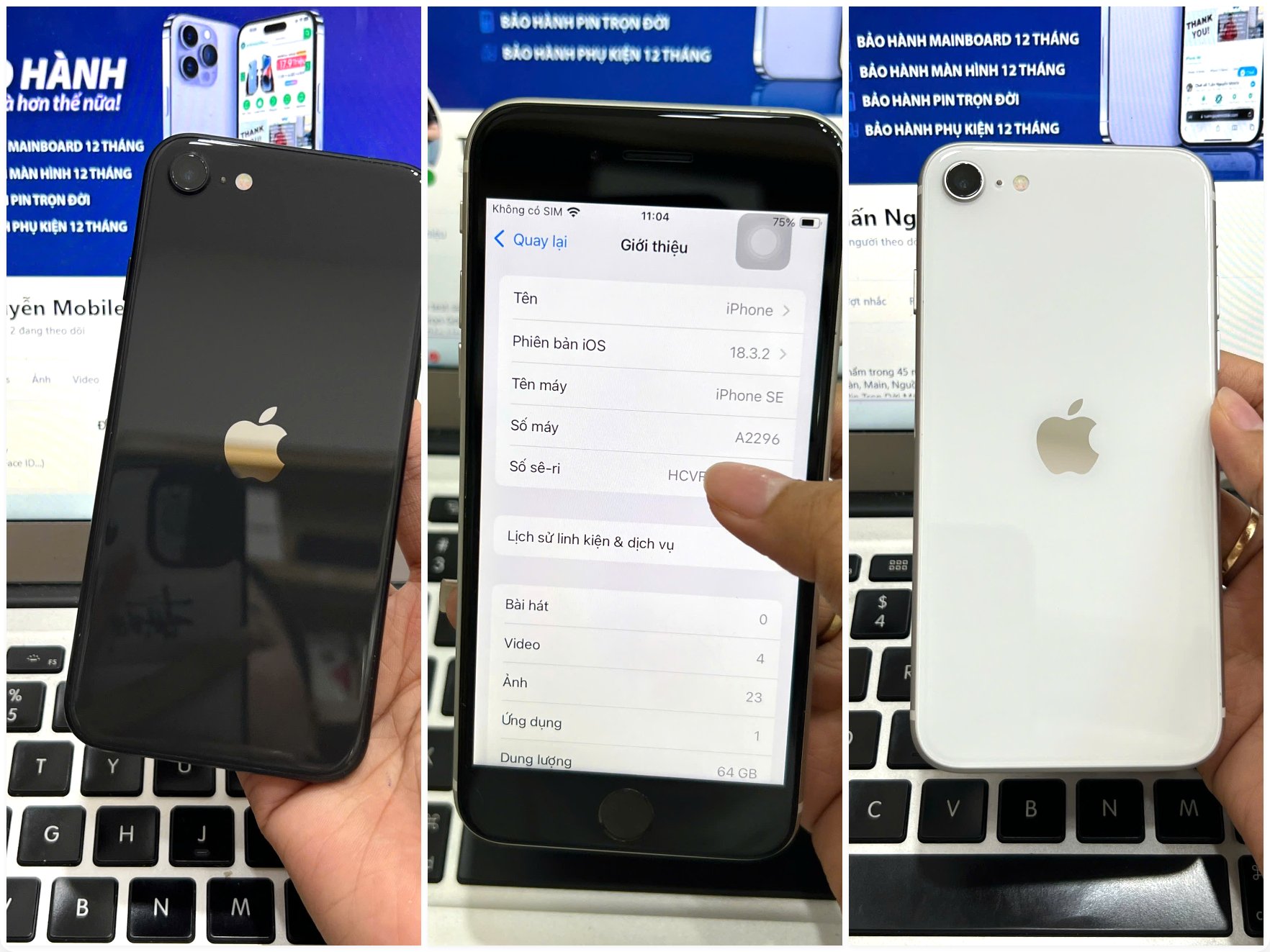Thu mua iPhone Se đa dạng model và tình trạng