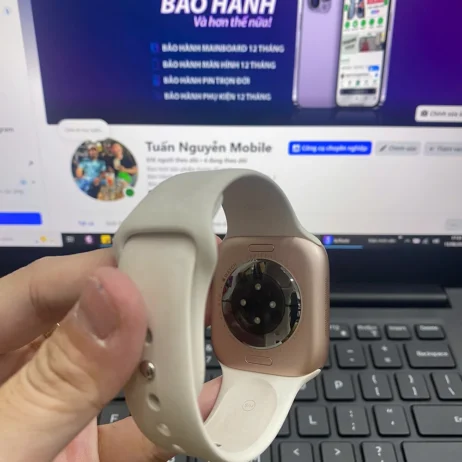 Apple Watch Series 10 42mm Gold cũ mặt lưng khắc Series 10