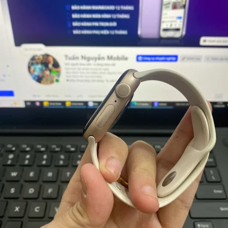 Apple Watch Series 10 42mm Gold cũ núm Digital Crown