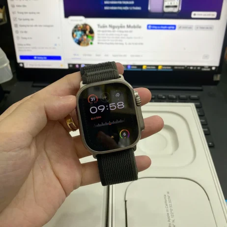 Apple Watch Ultra 1 49mm cũ mặt trước