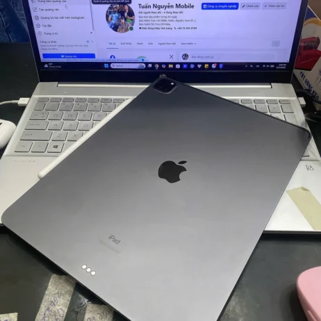 iPad Pro 12.9 inch thế hệ 5 256GB Xám mặt lưng
