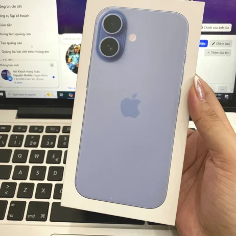 iphone 17 256g xanh blue mat sau