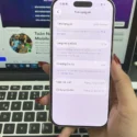 iPhone 17 Pro 512G Bạc tình trạng pin