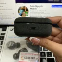 Cổng sạc USB-C Sennheiser Momentum True Wireless 4 đen