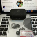 Hộp sạc Sennheiser Momentum True Wireless 4 đen vỏ vải
