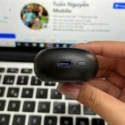 SoundPEATS Air5 đen cổng sạc USB-C
