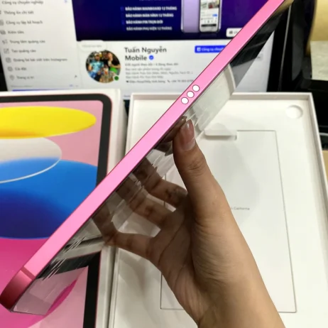 ipad-gen-10-256gb-5g-hong-canh-nut-nguon iPad Gen 10 cạnh nút nguồn Touch ID