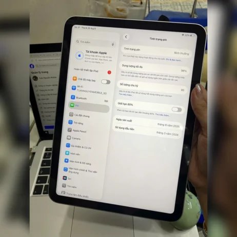 ipad-gen-11-a16-128gb-bac-tinh-trang-pin iPad Gen 11 A16 128GB Bạc tình trạng pin