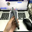iPhone 17 256GB Đen cạnh trái nút tác vụ và âm lượng