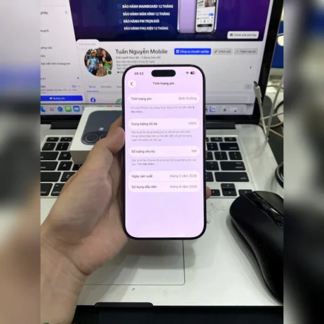iphone-17-256gb-den-tinh-trang-pin iPhone 17 256GB Đen tình trạng pin 100 phần trăm 166 chu kỳ
