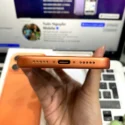 iPhone 17 Pro 256GB Cam Cosmic Orange đáy cổng USB-C