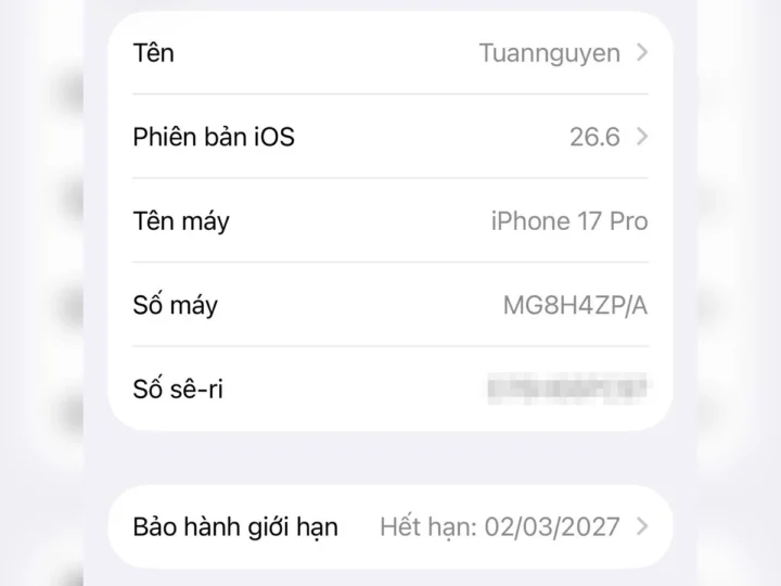kiểm tra iphone mã nước nào trong cài đặt số máy