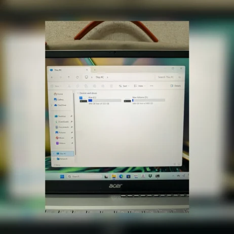 Laptop Acer Swift Go 14 dung lượng ổ cứng