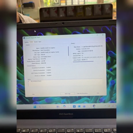 laptop-asus-expertbook-b1402cva-card-intel-iris-xe Laptop ASUS ExpertBook B1402CVA card Intel Iris Xe Graphics
