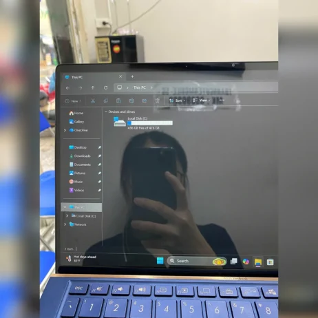 Laptop ASUS ZenBook UX334FAC dung lượng ổ cứng SSD 512GB