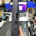 Laptop Dell Precision 3530 cạnh trái cổng USB-C và khe SD