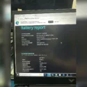 Laptop HP Victus 16 tình trạng pin battery report