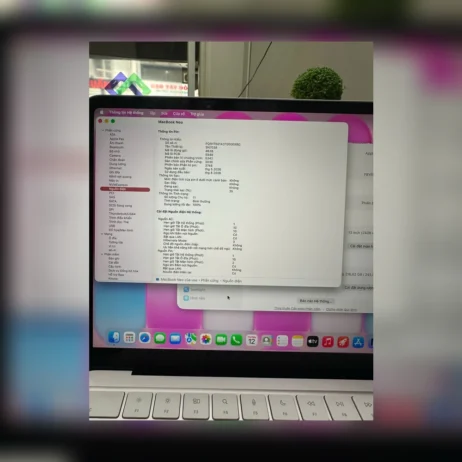 MacBook Neo 13 inch thông tin pin 100% 11 chu kỳ sạc