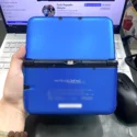 Nintendo 3DS LL xanh cũ kèm dây cáp sạc