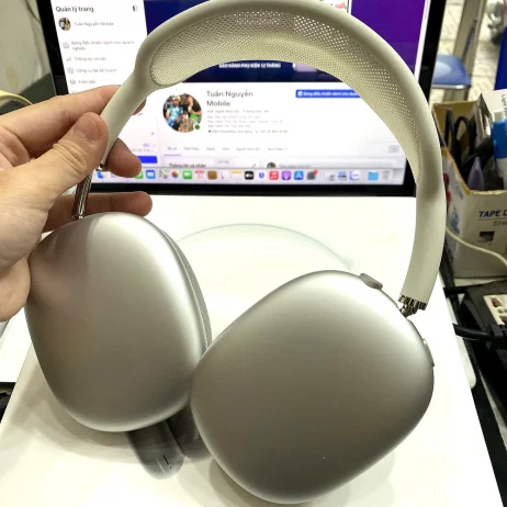 airpods-max-a2096-trang-cu-mat-ngoai Mặt ngoài vỏ nhôm AirPods Max A2096 trắng cũ