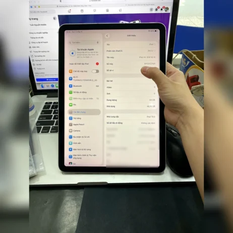 ipad-air-4-64gb-wifi-4g-bac-thong-tin-may iPad Air 4 64GB thông tin máy trong cài đặt
